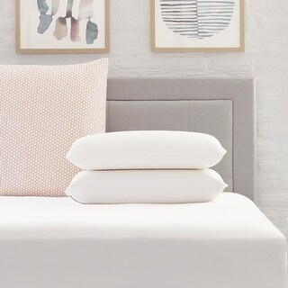 Top Product Reviews For Comfort Revolution Molded Memory Foam Pillow Set Of 2 9936149 Overstock