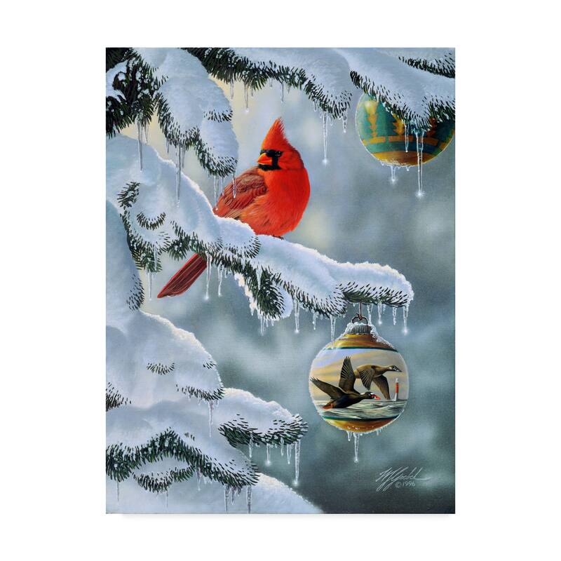 Wilhelm Goebel 'Christmas Companion' Canvas Art