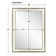 preview thumbnail 6 of 4, Uttermost It's All Connected Rectangle Brass Mirror - 40"H x 30"W x 1" D