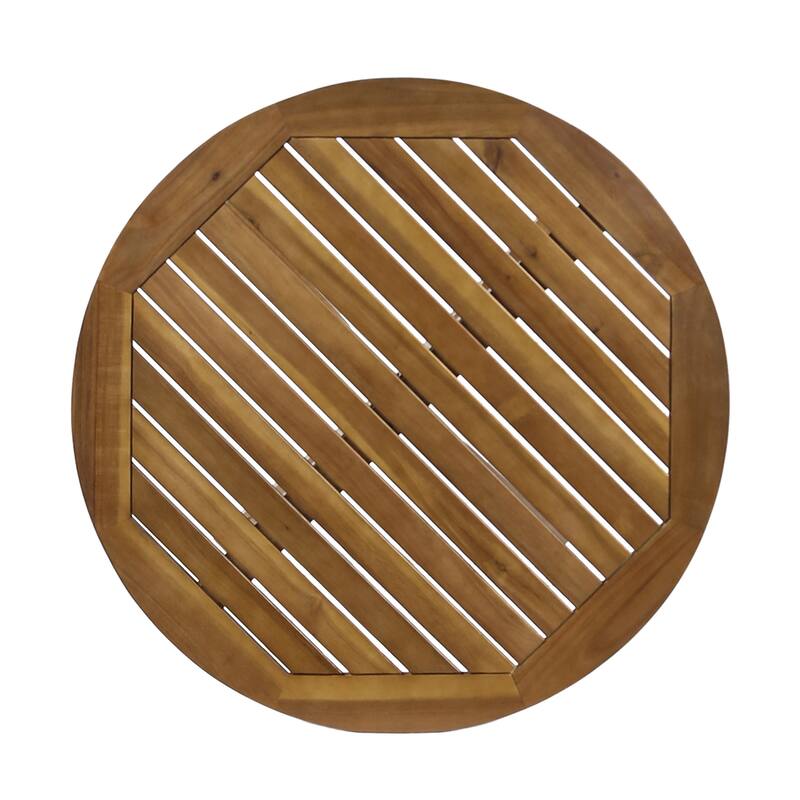 Wooden Indoor and Outdoor Side Table, Bistro Table