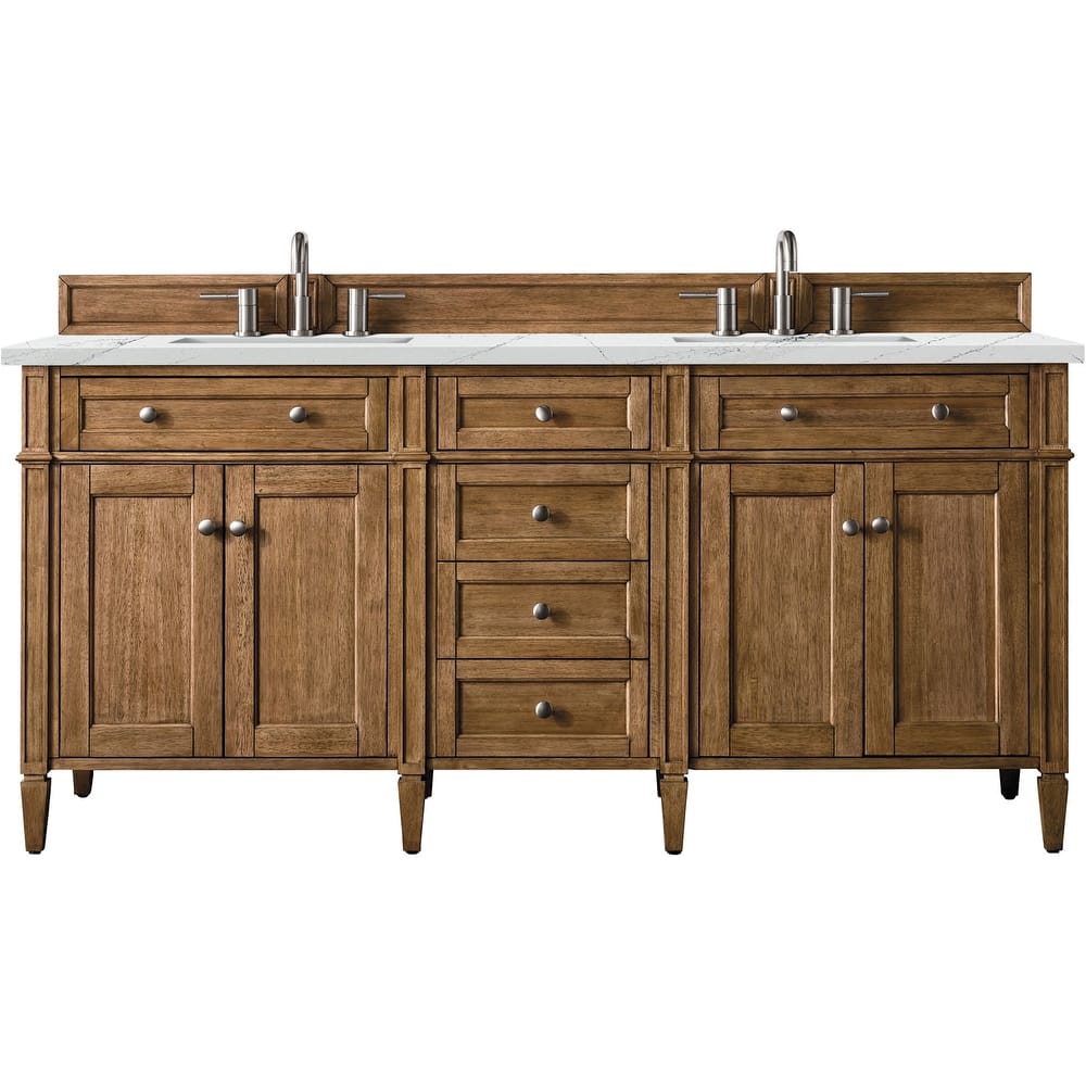 James Martin Vanities 650-V72-FENC Brittany 72" Free Standing Double
