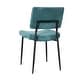 preview thumbnail 11 of 9, Green Fabric Dining Chair Dressing Chairs Stool Side Chairs Set of 2