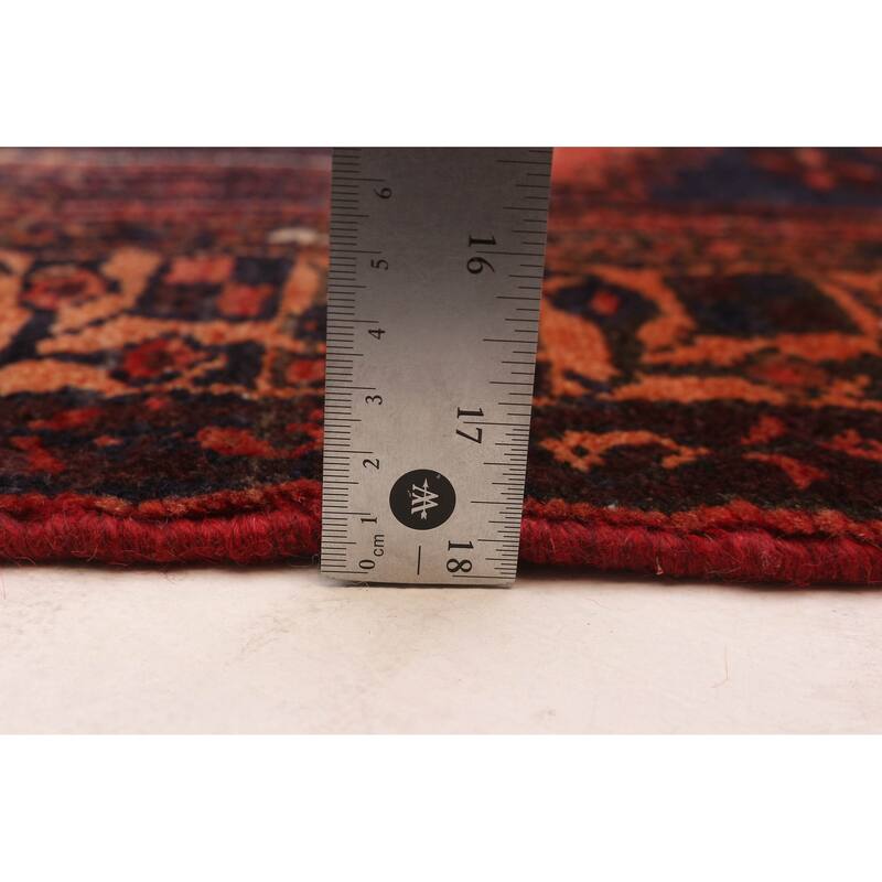 ECARPETGALLERY Hand-knotted Anadol Navy Wool Rug - 3'7 x 9'5