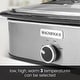 preview thumbnail 10 of 16, Magnifique 4-Quart Slow Cooker with Casserole Manual Warm Setting