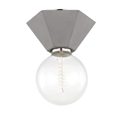 Mitzi by Hudson Valley Lynn 1-light Concrete Flush Mount