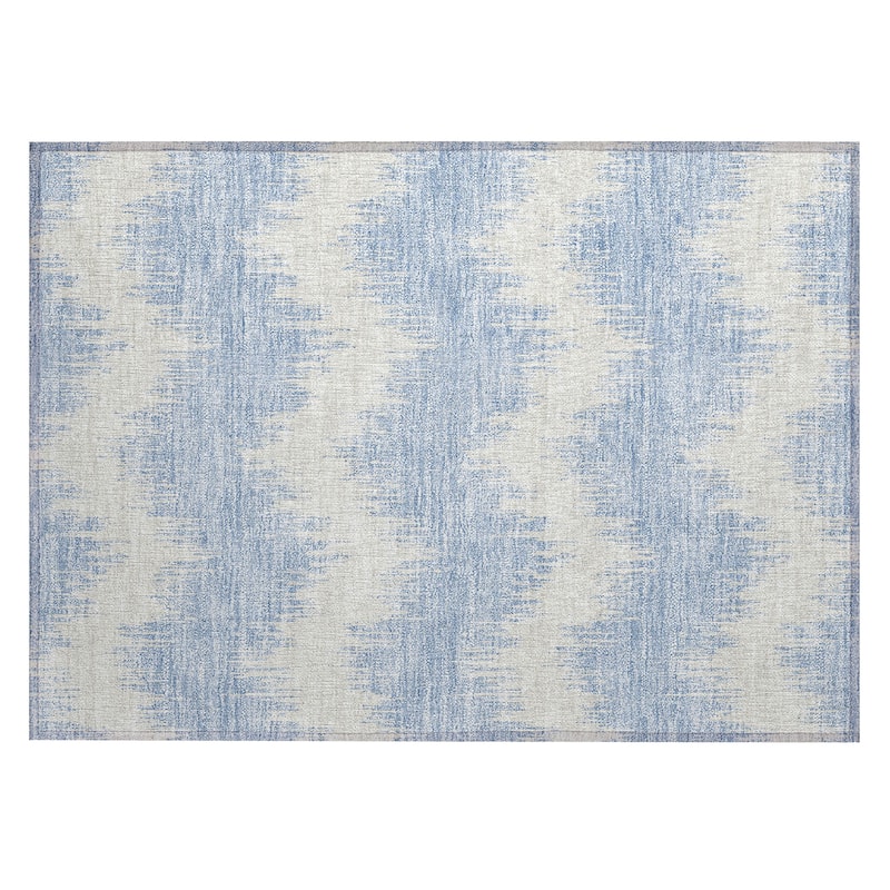 Machine Washable Indoor/ Outdoor Chantille Chevron Modern Rug