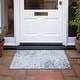 preview thumbnail 75 of 101, Machine Washable Indoor/Outdoor Modern Splatter Chantille Rug Sky - 1'8" x 2'6"