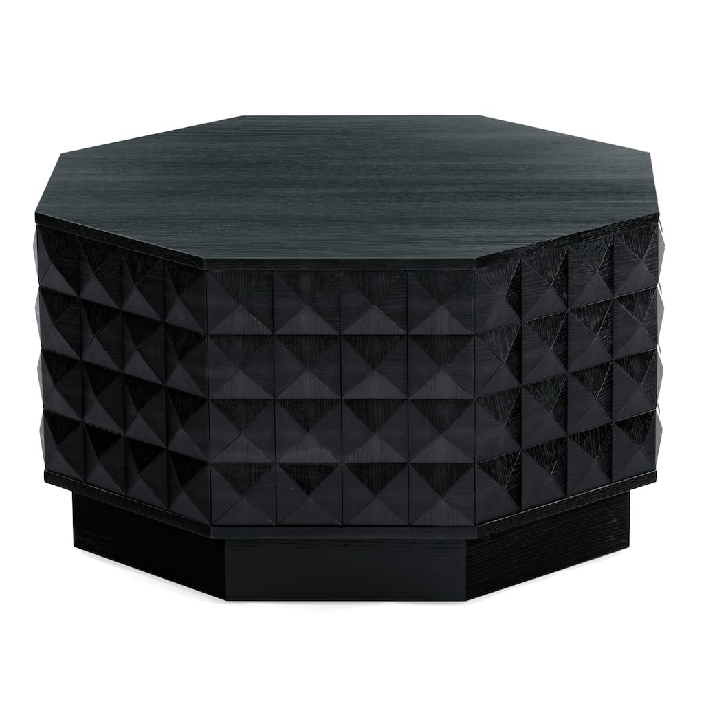 SAFAVIEH Couture Patty Wood Octagon Coffee Table - 34"W x 34"D x 18"H