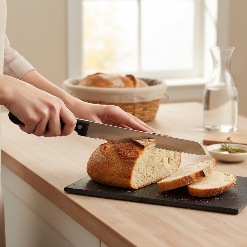 Chef Craft Select 8-Inch Stainless Steel Blade Bread Knife