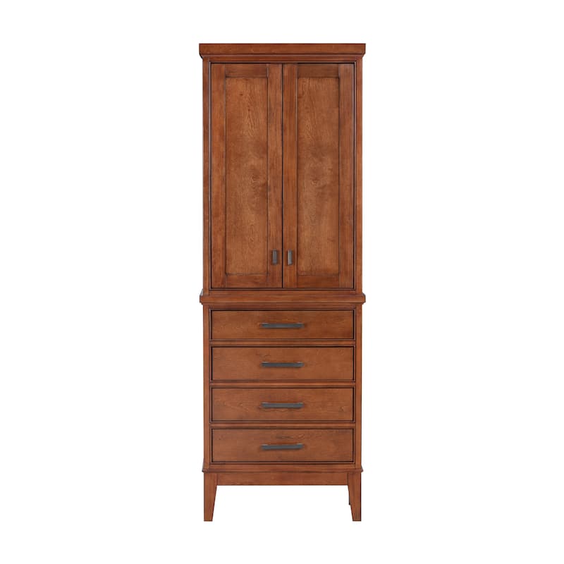Avanity Madison 24-inch Linen Tower - 24"W x 71"H - Tobacco
