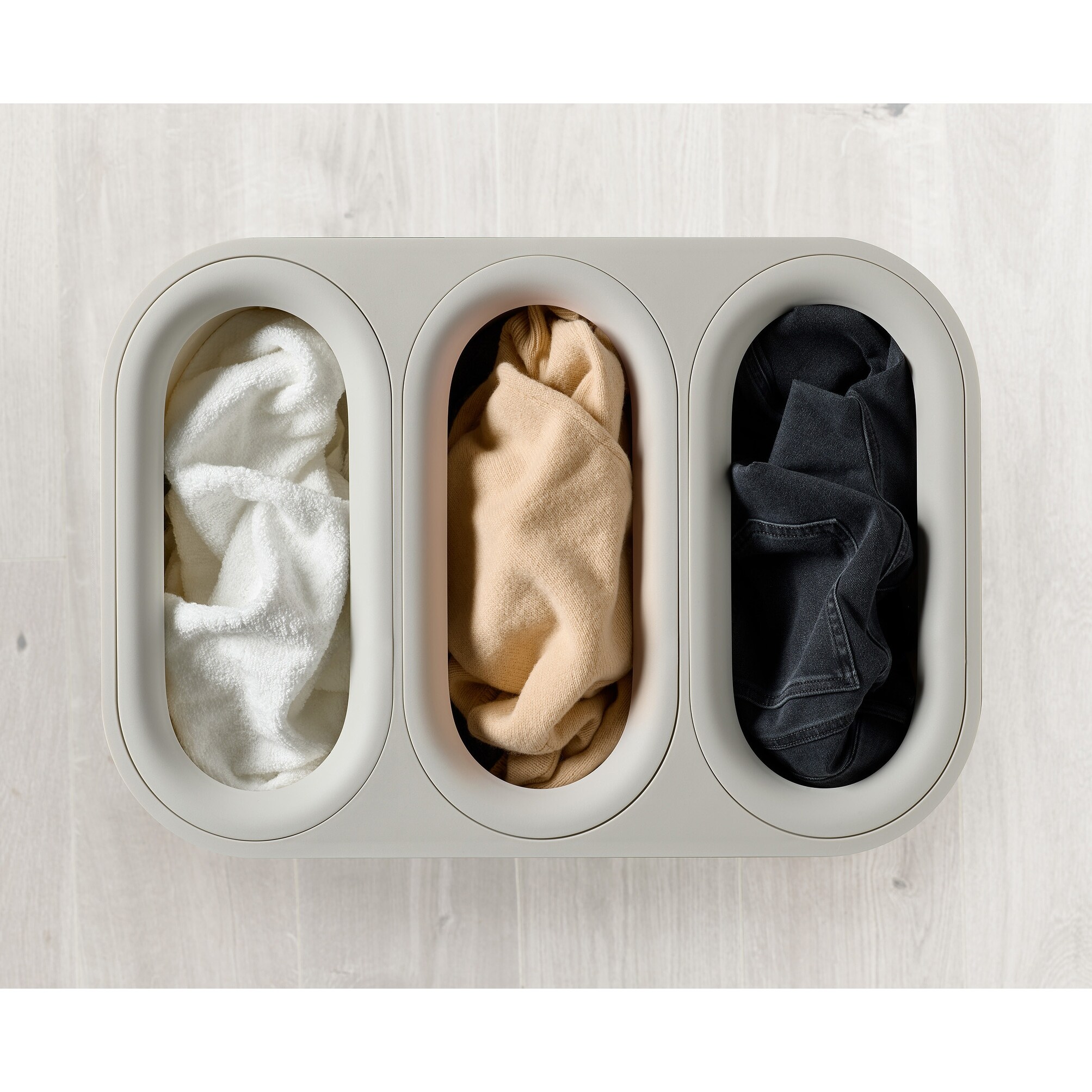 Joseph Joseph Tota Trio Luxe 90-liter Bamboo Laundry Separation