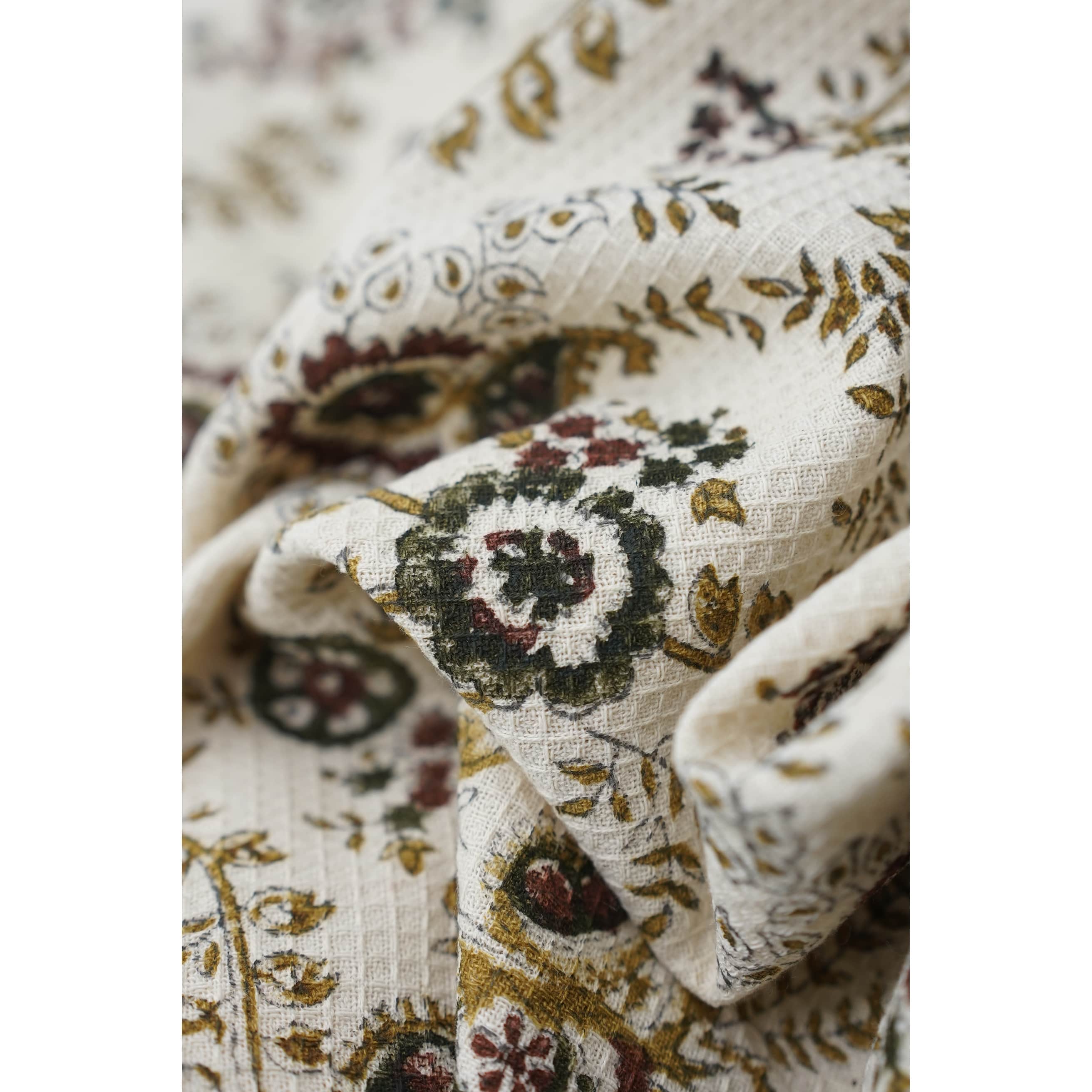 Option Triveni- Dark Brown, Mustard