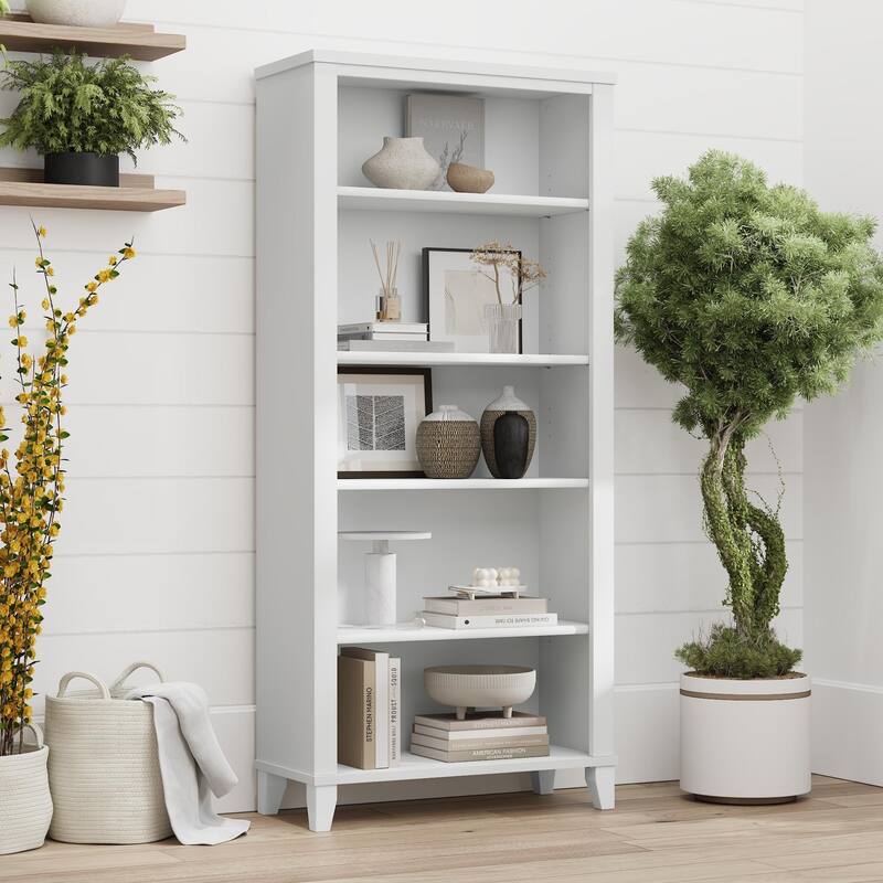 Bush Home Somerset Tall 5 Shelf Bookcase