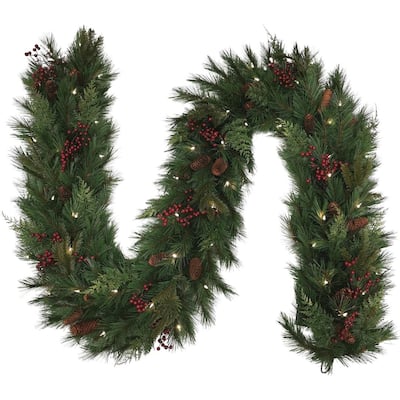 Plymouth Garland with Dual Color Lights - Battery Operated