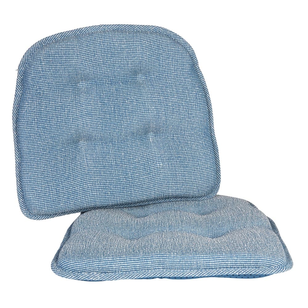 Klear Vu Saturn Tufted Dining Chair Cushion Set