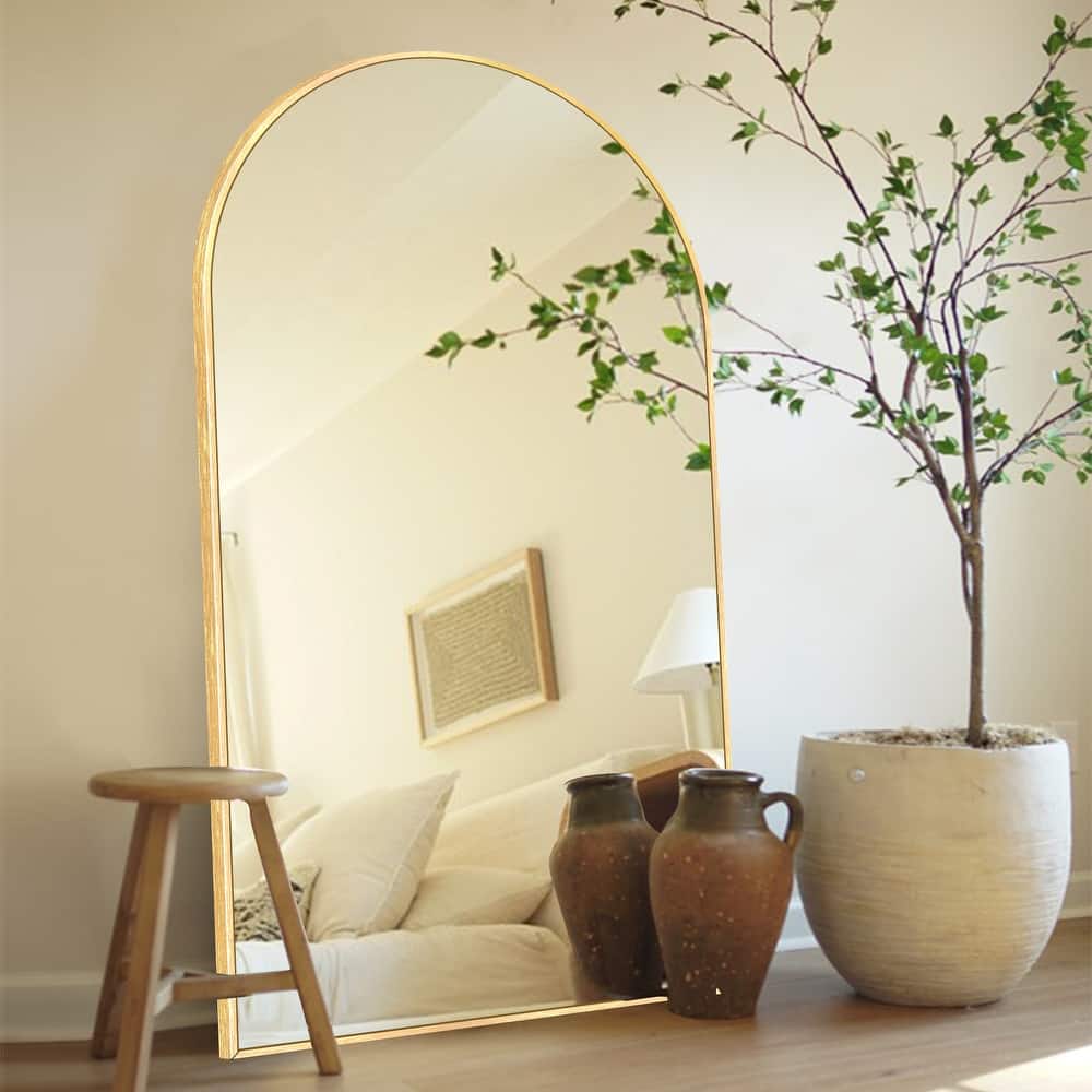 Arched Full Length Mirror Large Floor Mirror