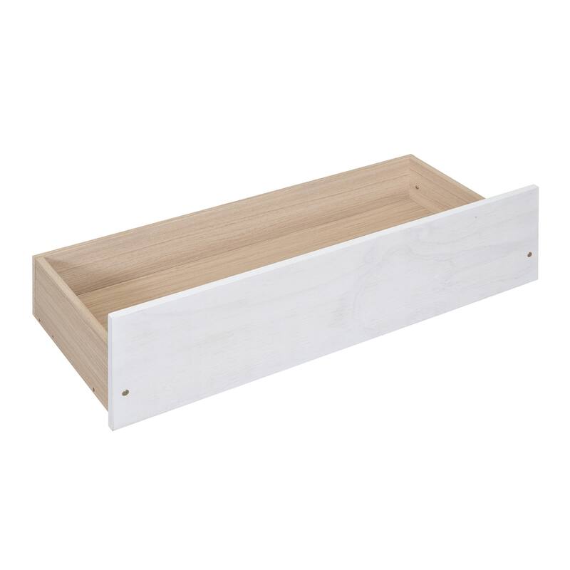 Wood Canopy Bed with two Drawers