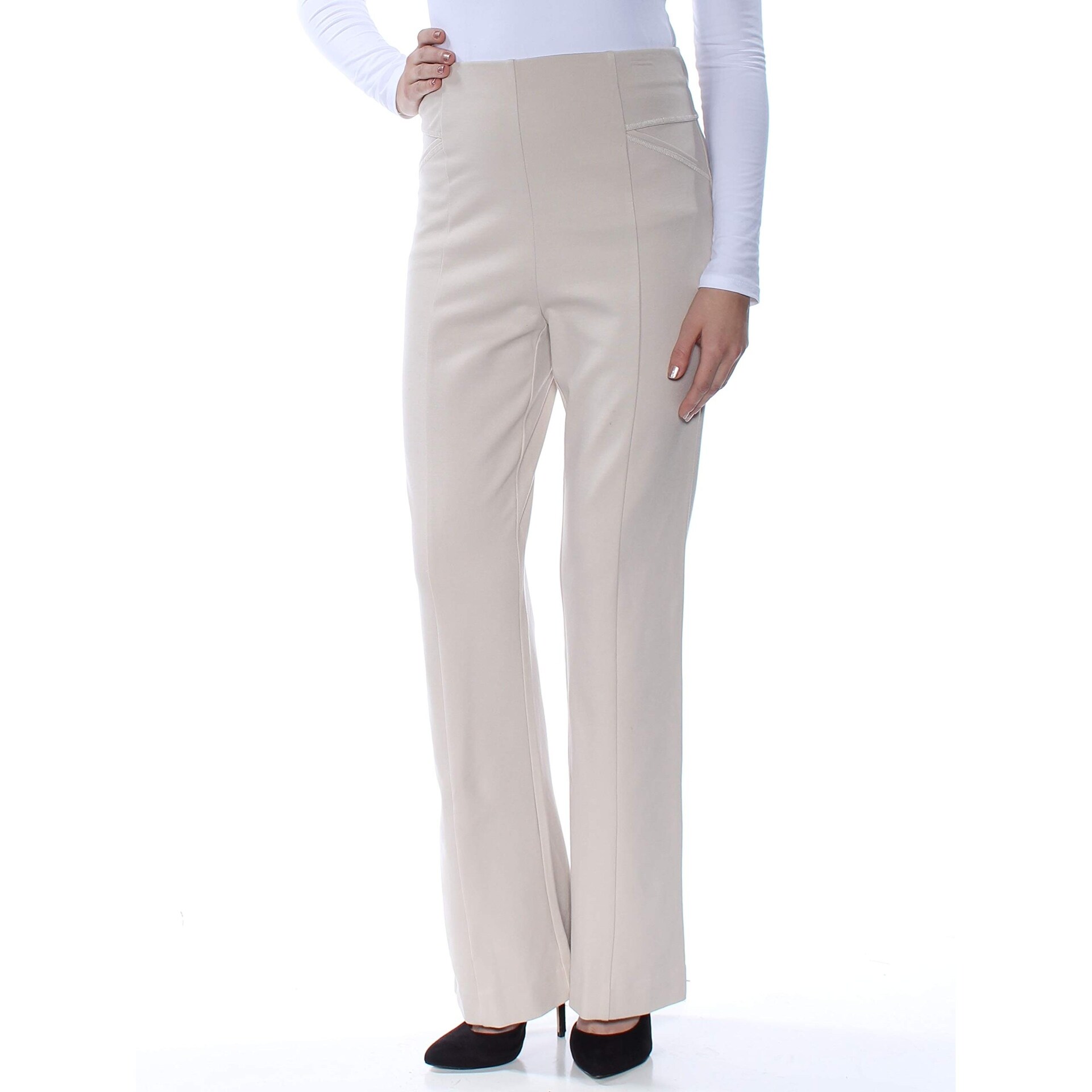 high waisted boot cut dress pants