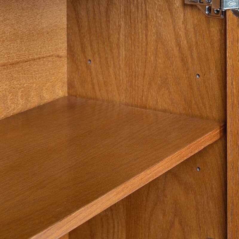 Walnut Wooden Storage Cabinet