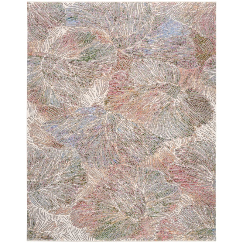 Nourison Quaint Harmony Indoor only Green Floral Area Rug