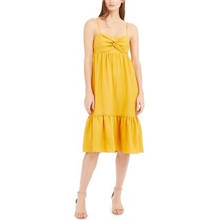 yellow dress size 12