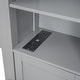 preview thumbnail 70 of 105, Modern Platform Bed with Integrated Cabinet, Trundle Bed and Drawers