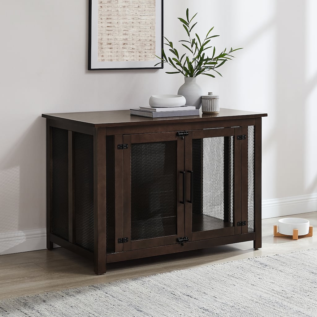 Crosley Dane Credenza Dog Crate