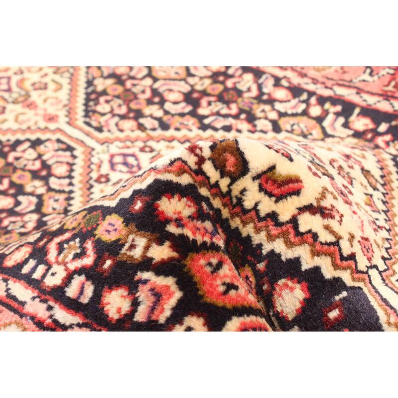 ECARPETGALLERY Hand-knotted Kayseri Vintage Cream Wool Rug - 1'6 x 9'5