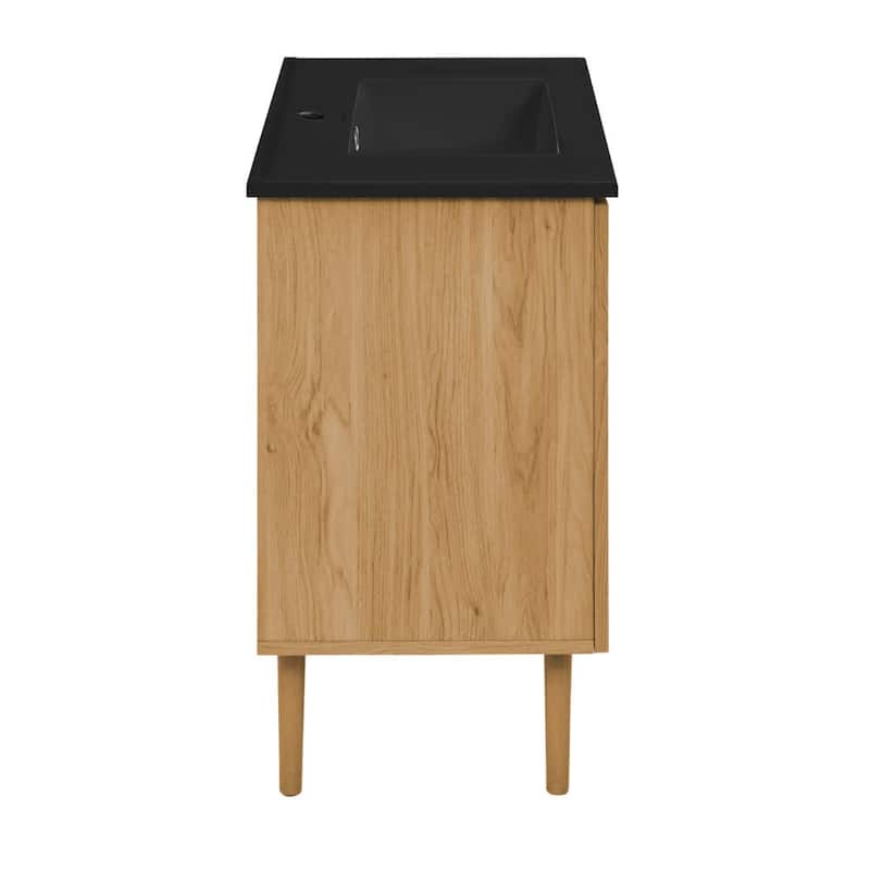 Swiss Madison SM-BV374MB Bron 37" Free Standing Single Basin Vanity