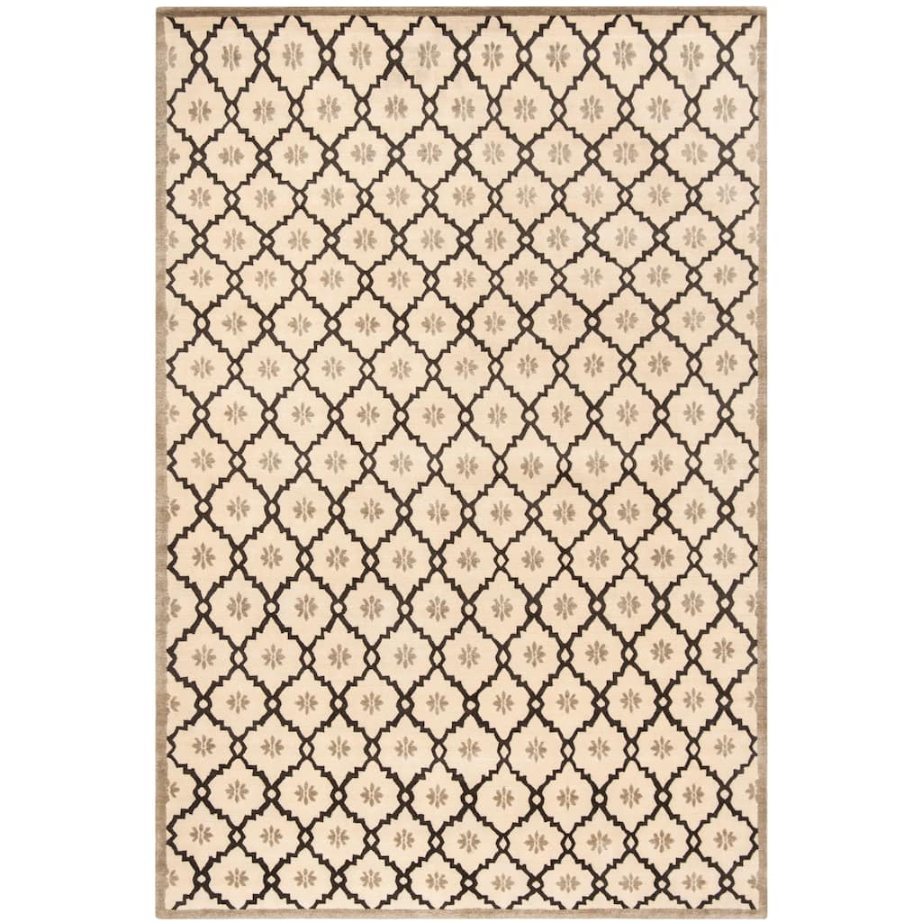 SAFAVIEH Couture Hand-knotted Gaetana Silk/ Wool Rug