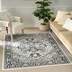 preview thumbnail 10 of 48, Nourison Dekor Indoor only Persian Area Rug Ivory/Charcoal - 4' x 6'