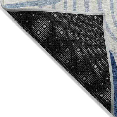Machine Washable Indoor/ Outdoor Chantille Contemporary Dimensions Rug