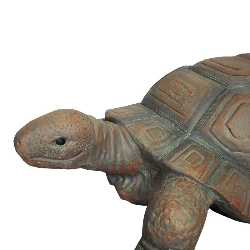 Garden Turtle Statue, Outdoor Concrete Tortoise Statue for Home Decor