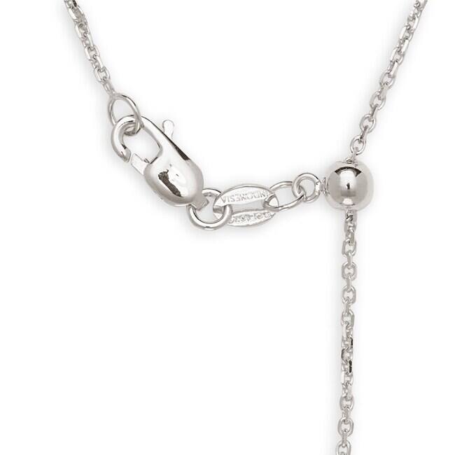 10k Gold Polished Adjustable Cable Chain