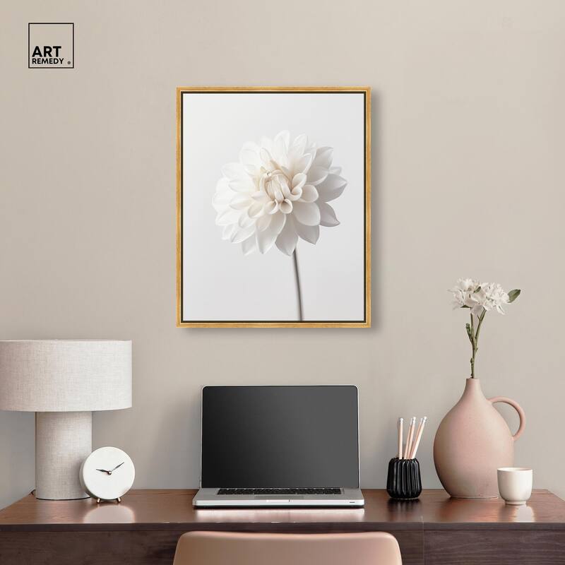 Pristine Blossom I Canvas by Art Remedy