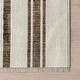 preview thumbnail 7 of 16, Nuloom Salome Farmhouse Striped Fringe Area Rug