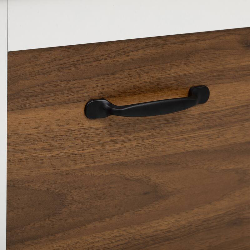 Modern Hall Tree Cabinet with Bench & Adjustable Shelves, Entryway Storage Cabinet Coat Rack with Walk-in Closet