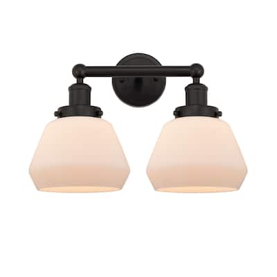 Innovations Lighting 616-2W-10-16 Fulton Vanity Fulton 2 Light 16"