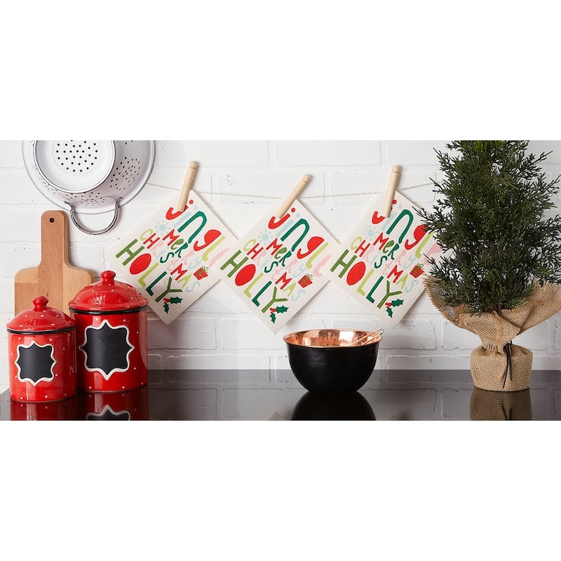 DII Swedish Dishcloth Set/3