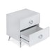 preview thumbnail 3 of 17, ACME Carson Carrington Rjukan Contemporary Nightstand with 2 Drawers