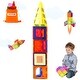 preview thumbnail 4 of 33, Magnetic Tiles, Magnetic Building Blocks for Kids, STEM Educational Construction Stacking Toys for Toddlers Boys Girls Aged 5+ 55 PCS