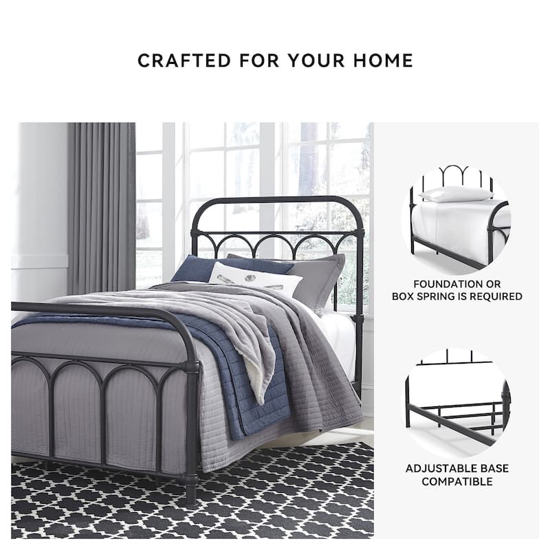 Nashburg Twin Metal Bed - Multi