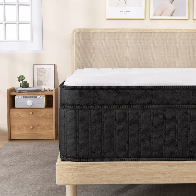 12" Medium Hybrid Mattress with Pocket Spring Motion Isolation