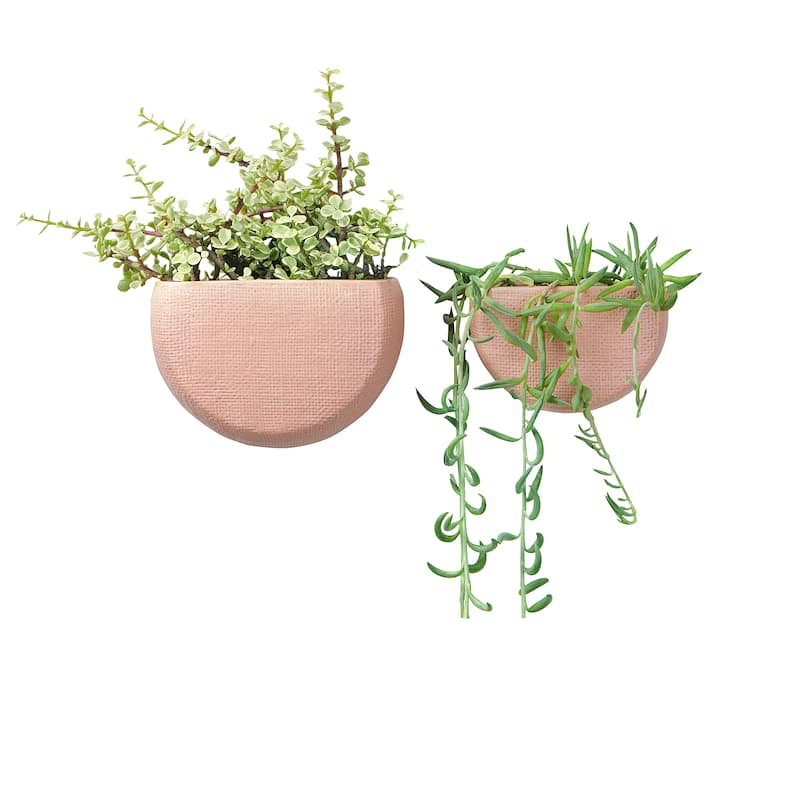 Stoneware Wall Planters