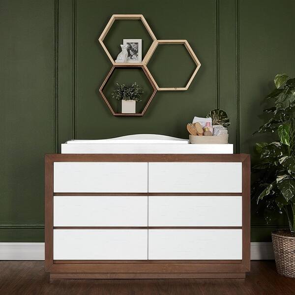 Evolur Universal Collection Changing Tray Classy Durable In Brush White