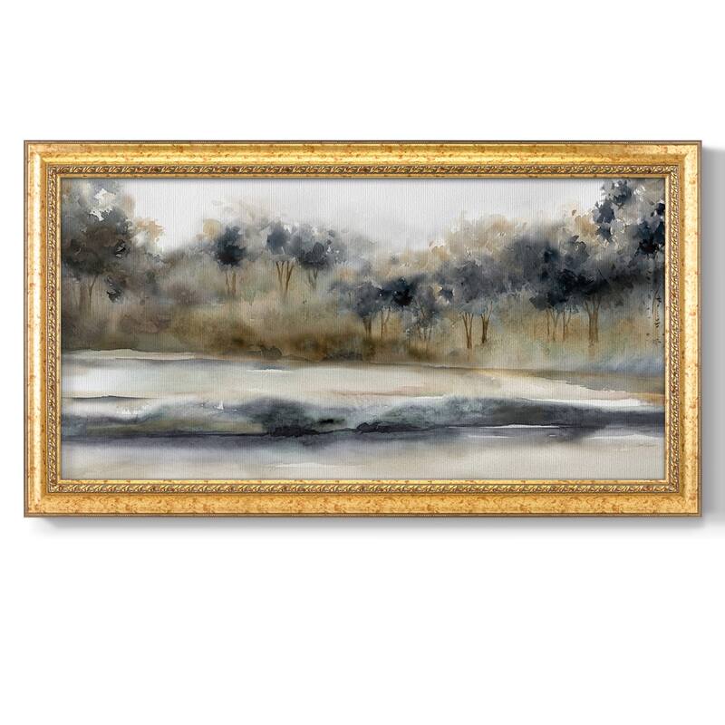 Silent River Premium Framed Canvas- Ready to Hang