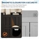 preview thumbnail 3 of 5, Garvee Shoe Cabinet, Large Shoe Cabinet with 3 Doors & Adjustable Shelves, Anti-tip Design, Farmhouse Shoe Organizer