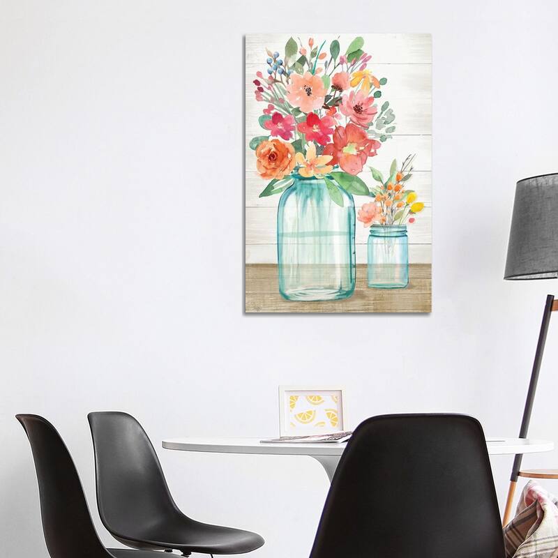 iCanvas "Country Floral Still Life" by Mollie B. Canvas Print - 40x26x1.5