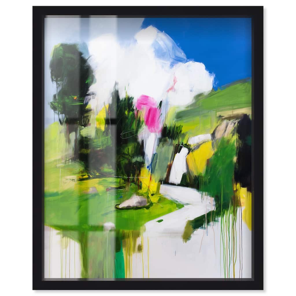 Swiss Fields Shadowbox by Art Remedy