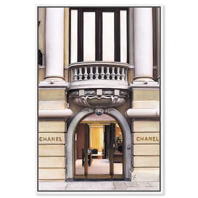 Expensive Store in Paris Canvas by Art Remedy